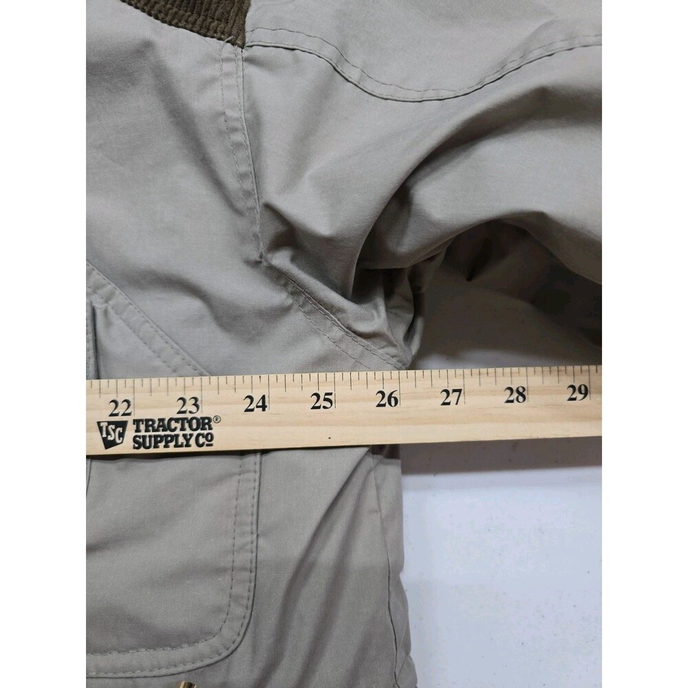 GANT Beige Insulated Barn Jacket Chore Coat L Removable Liner Corduroy EUC - Picture 7 of 13
